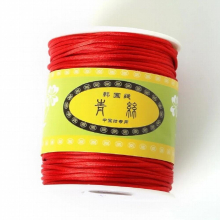 Hot 1.5mm 70M/roll nylon Cord Satin Braided String Mixed 21 Colors Jewelry Findings Beading Cord Rope Thread