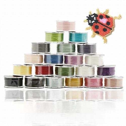 330dtex 100% Nylon Thread Beaded Thread Jewelry Braided Thread Diy Accessories 46m Bead Thread 2