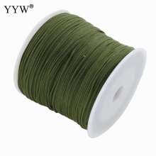 100yards/Spool 1MM Nylon Cord Thread Cord Green Orange String Strap DIY Rope Bead Necklace European Bracelet Jewelry Making