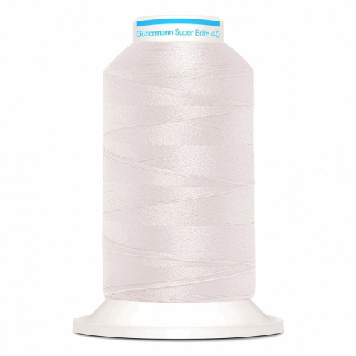 Gütermann Gutermann Super Brite Polyester 40 Embroidery Thread 9082 - 1000 Metres - each