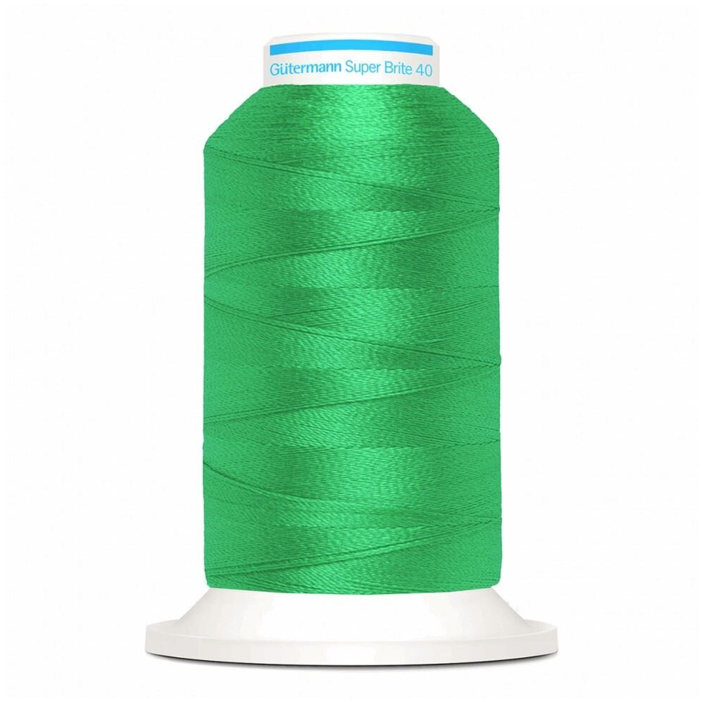 Gütermann Gutermann Super Brite Polyester 40 Embroidery Thread 9092 - 1000 Metres - Each