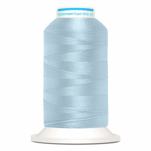 Gütermann Gutermann Super Brite Polyester 40 Embroidery Thread 9089 - 1000 Metres - each