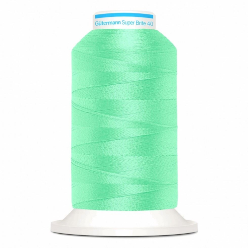 Gütermann Gutermann Super Brite Polyester 40 Embroidery Thread 9106 - 1000 Metres - each