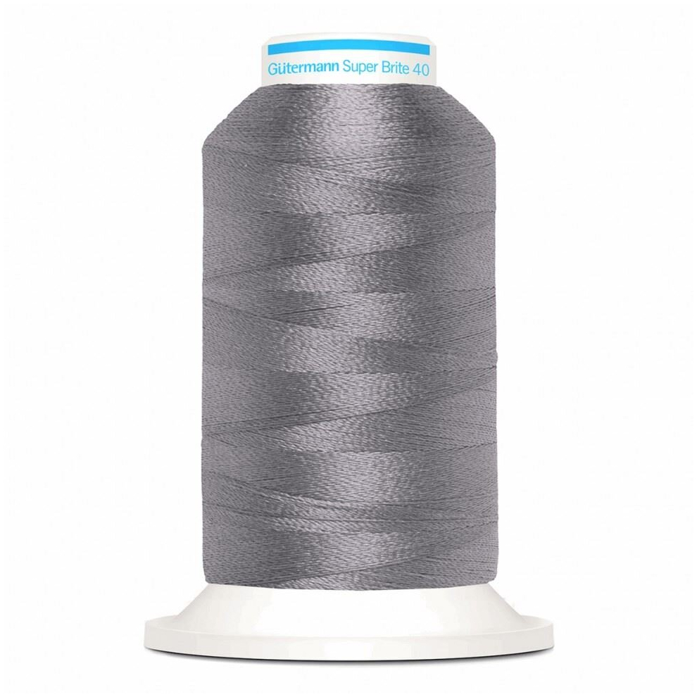 Gutermann Super Brite Polyester 40 Embroidery Thread 9096 - 1000 Metres - each