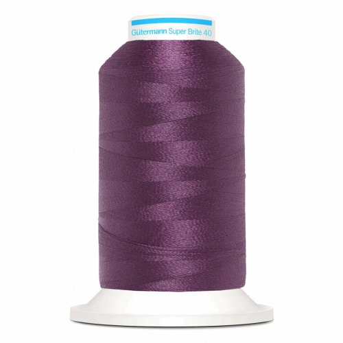 Gütermann Gutermann Super Brite Polyester 40 Embroidery Thread 9162 - 1000 Metres - each