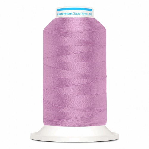 Gütermann Gutermann Super Brite Polyester 40 Embroidery Thread 9098 - 1000 Metres - each