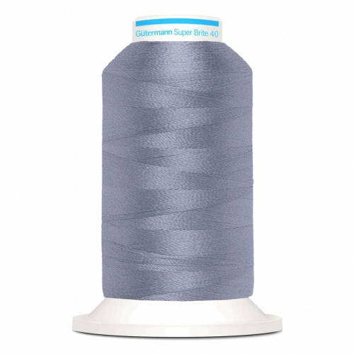 Gütermann Gutermann Super Brite Polyester 40 Embroidery Thread 9099 - 1000 Metres - each