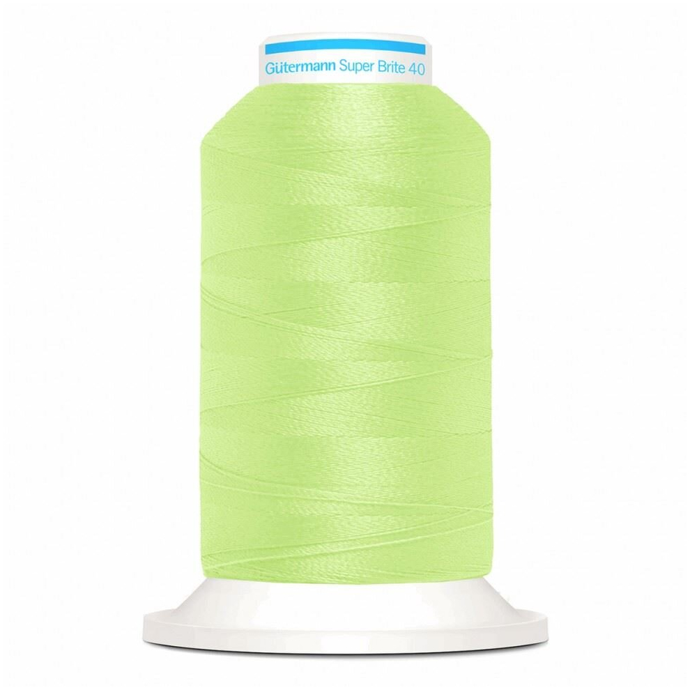 Gutermann Super Brite Polyester 40 Embroidery Thread 9153 - 1000 Metres - each