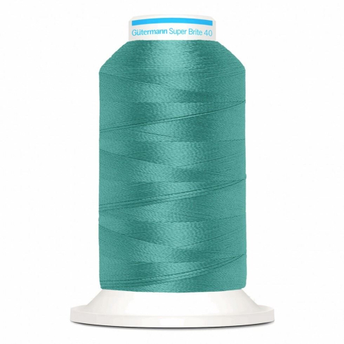 Gütermann Gutermann Super Brite Polyester 40 Embroidery Thread 9143 - 1000 Metres - each