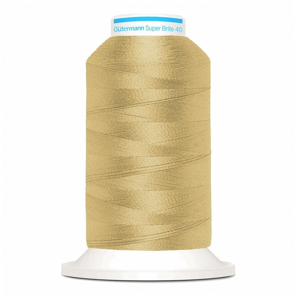 Gutermann Super Brite Polyester 40 Embroidery Thread 9125 - 1000 Metres - each