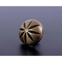 30pc 13MM COPPER DIY LEATHER CRAFT FLORAL ENGRAVED BELT CONCHOS RIVET STUD DECOR