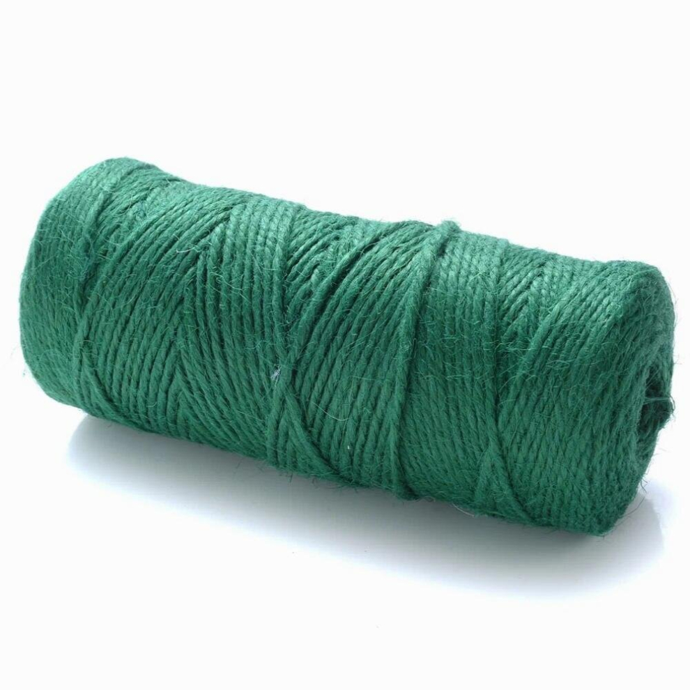 100M 2Mm Natural Vintage Colorful Jute Rope Cord String Twine Burlap Ribbon Crafts Sewing Diy Jute Hemp Wedding Party Decoration 885673659355