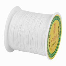 0.5mm Nylon Cord Thread for DIY Macrame Bracelet Braided Rope Cord Necklace Knotting Beading String Jewelry Making 135m/roll
