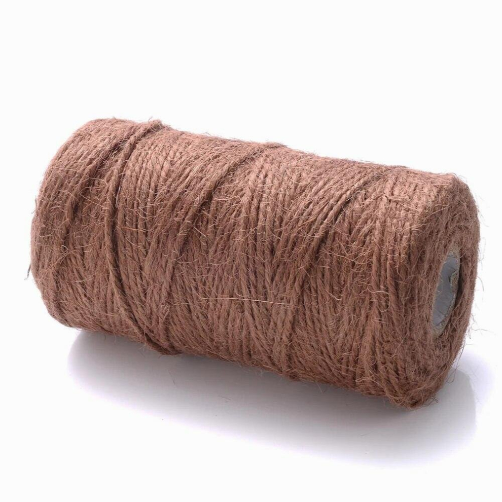 100M/Roll Size 2Mm Multicolour Hemp Rope Weave Diy Packaging Rope Retro Decorations Photo Wall Hemp Rope Material 885673661693