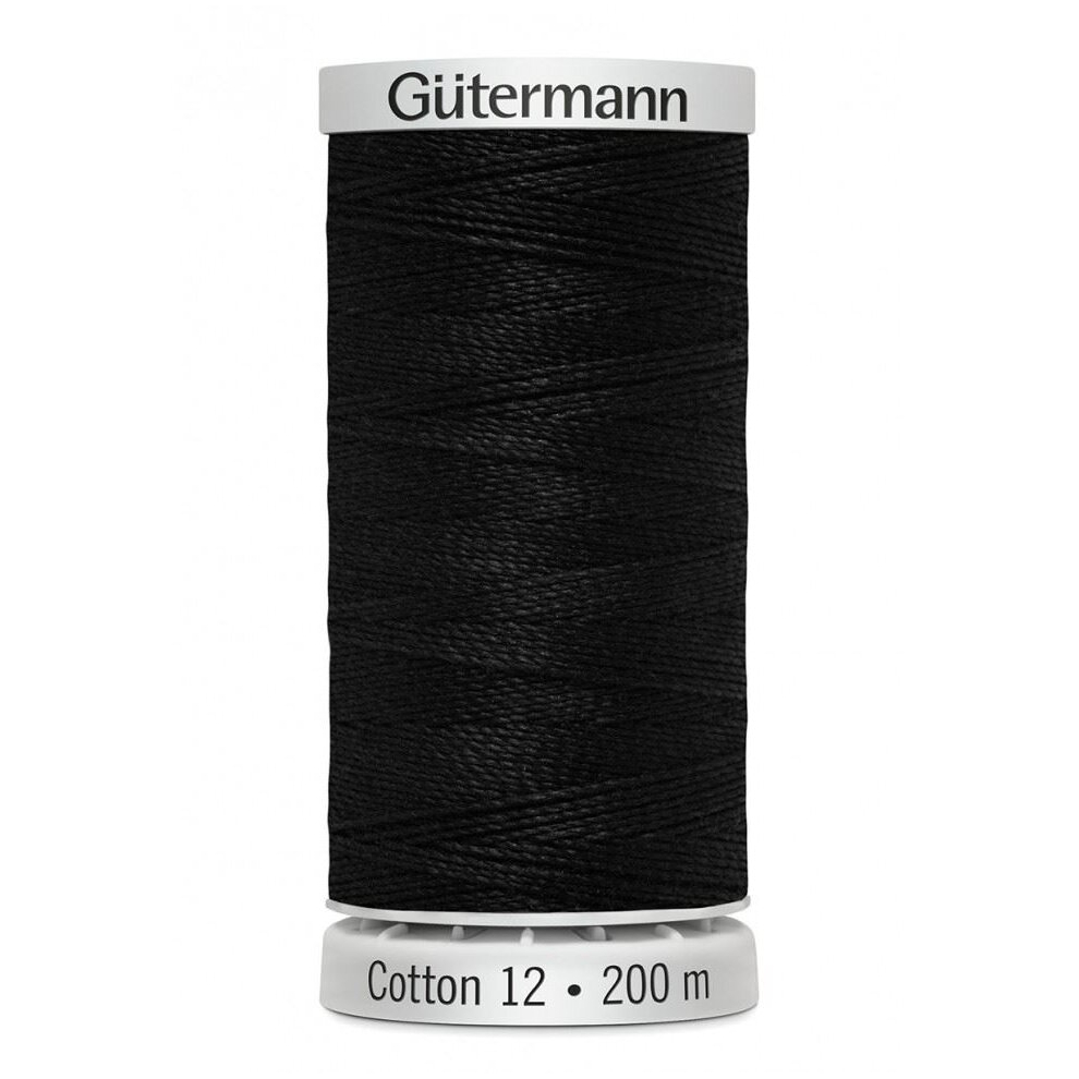 Gütermann Gutermann No 12 Sulky Cotton Embroidery Thread 1005 - 200 Metres - Each