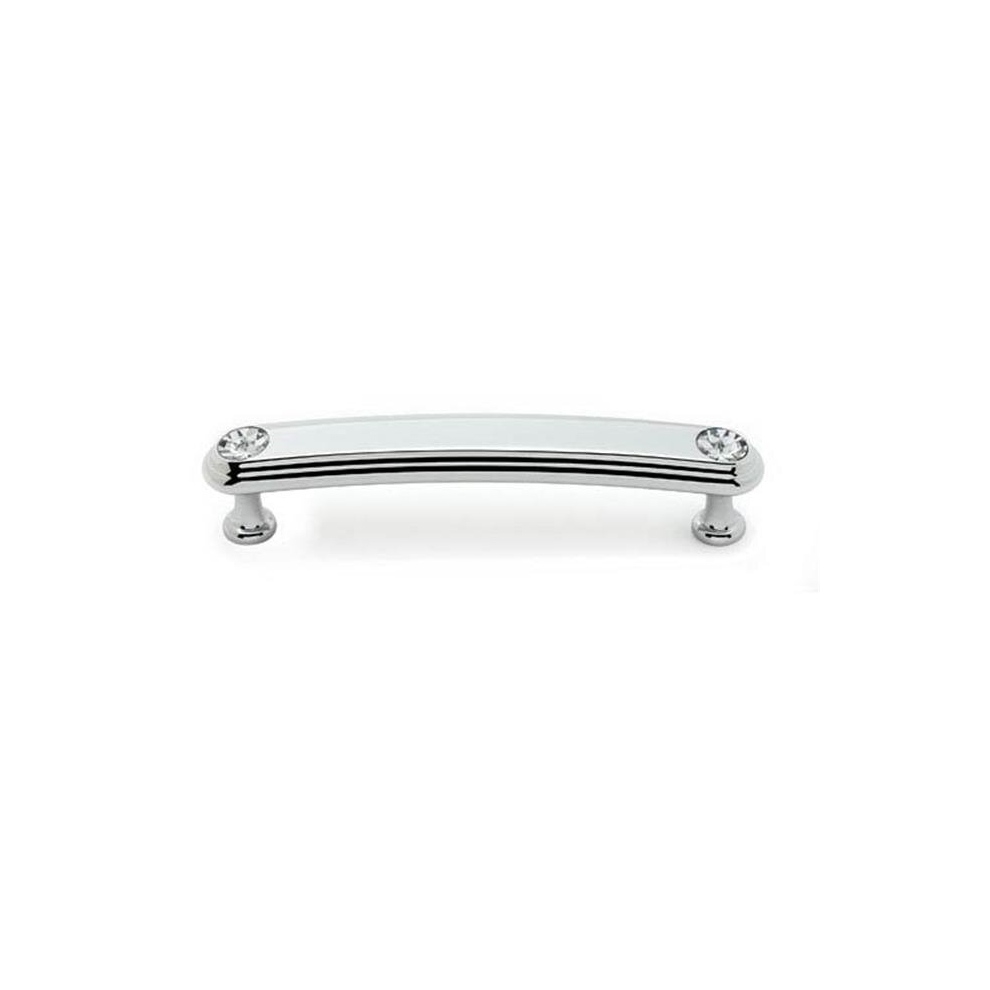96 Mm Bellagio Pull, Polished Chrome & Crystal 714224663711