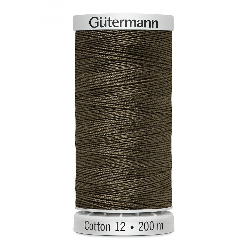 Gütermann Gutermann No 12 Sulky Cotton Embroidery Thread 1180 - 200 Metres - Each