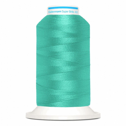Gütermann Gutermann Super Brite Polyester 40 Embroidery Thread 9140 - 1000 Metres - each