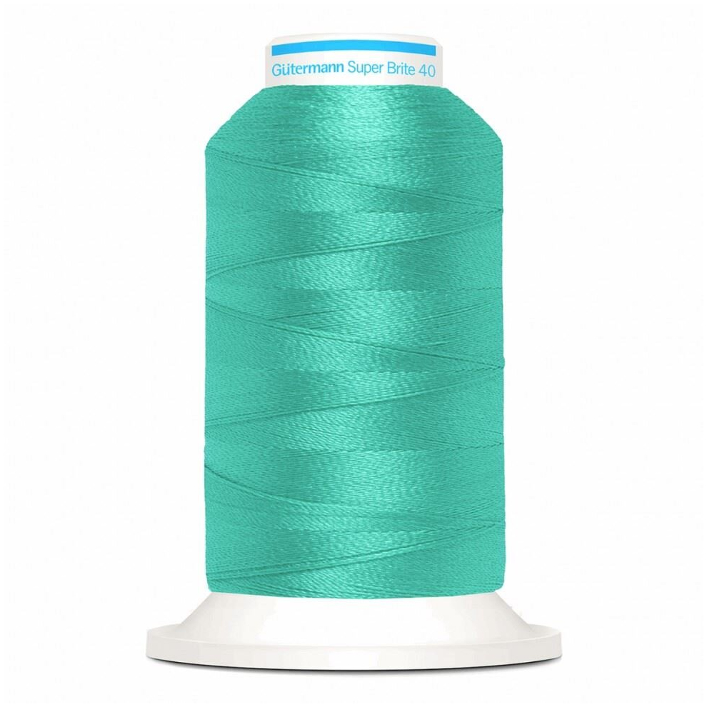 Gütermann Gutermann Super Brite Polyester 40 Embroidery Thread 9140 - 1000 Metres - Each