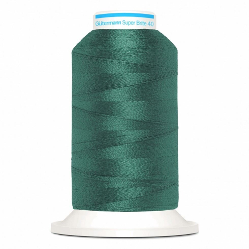 Gütermann Gutermann Super Brite Polyester 40 Embroidery Thread 9146 - 1000 Metres - each