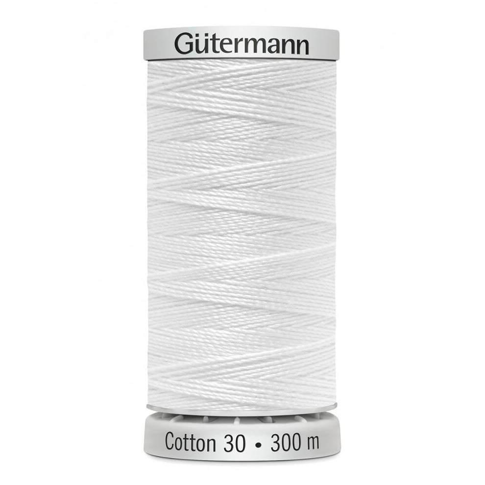 Gutermann No 30 Sulky Cotton Embroidery Thread 1001 - 300 Metres - each
