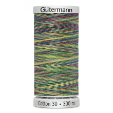 Gutermann Sulky Cotton Embroidery Thread 4115 (No.30) - 300m, 100% Cotton, Matte Finish, Made in Germany - Code 709743\4115