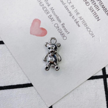 DIYDIY accessories bear necklace pendant accessories materials