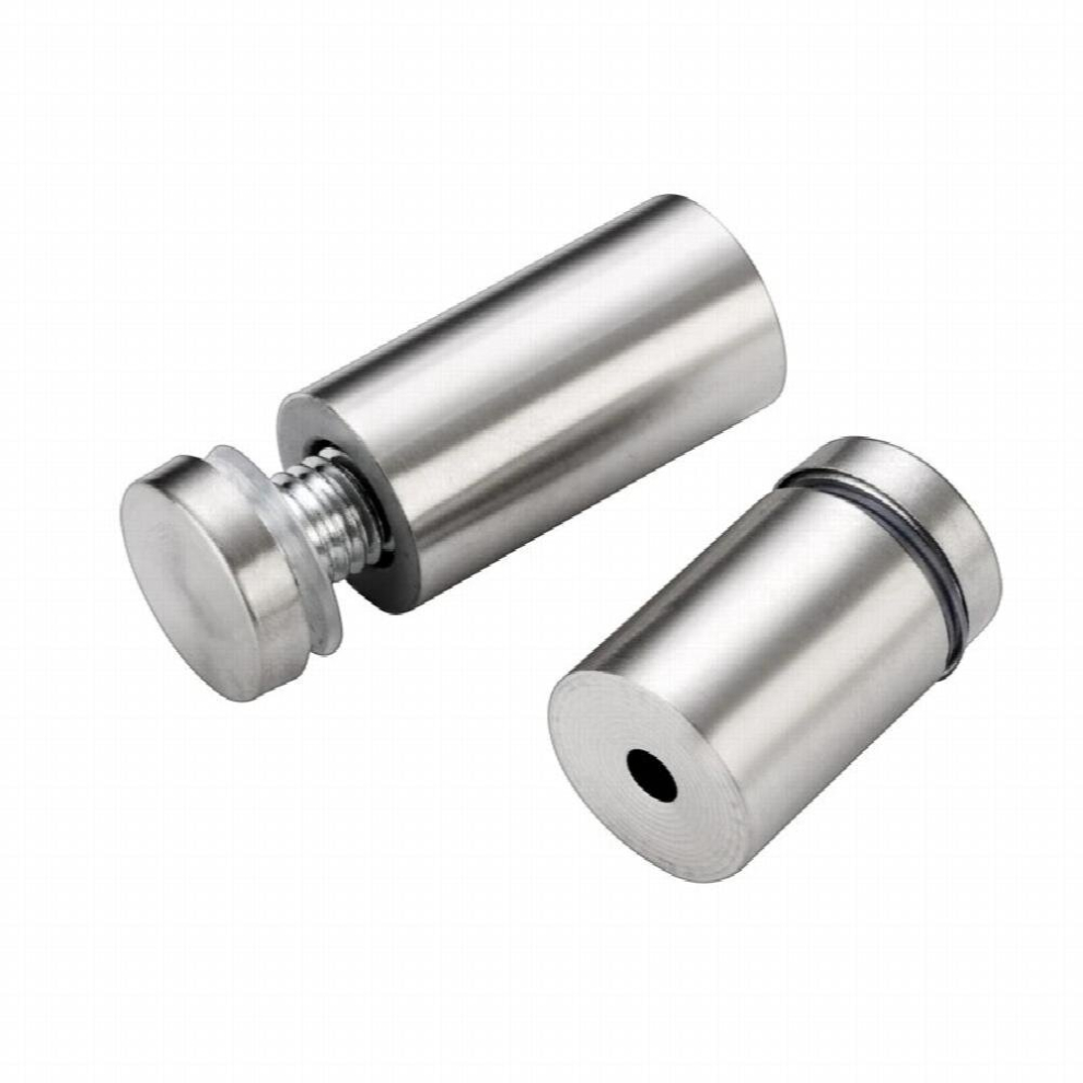 10Pcs Glass Fasteners 12Mm Stainless Steel Acrylic Advertisement Standoffs Pin Nails Billboard Fixing Screws Hardware 885673686542
