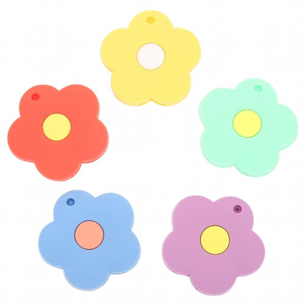 Key Cover Cap Rings Silicone Flower Tags Identifier House Protector Covers Organization Sleeve Identifiers Coding Car 885673687785