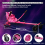(Galaxy Pink Bundle) 6.5'' Hoverboard and Hoverkart Go Kart LED Bundle 4