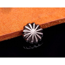 10pc Small Tribal Style Flower Leathercraft Belt Conchos Screwback Wallet Decor 10mm