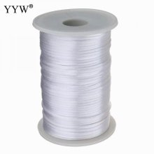 100Yards 2mm Nylon Cord Thread Chinese Knot Macrame Cord Bracelet Braided String DIY Tassels Beading European String Thread