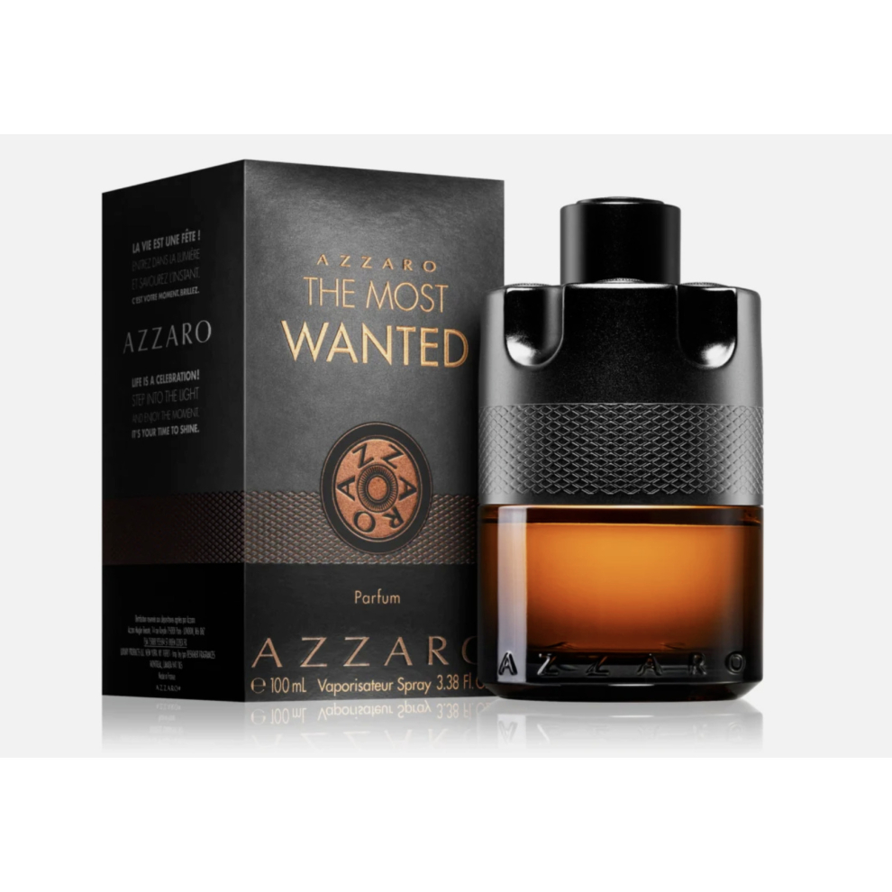 Azzaro The Most Wanted Parfum Intense pour Homme - Parfum ?pic? & Sensuel - 3,3 Fl. Oz de Luxe - Id?al pour les Rendez-vous