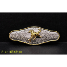6X 65*24mm Cowboy Western Horse Leathercraft Bridle Saddles Belt Conchos