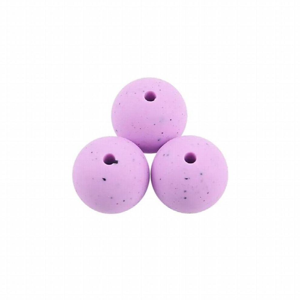 XUQIAN 15mm Hot 50pcs with Silicone Teething Beads for DIY Baby Necessities Pacifier Chain Accessories B0017