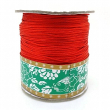 Chinese Knot Macrame 1.5mm Red Nylon Wax Cord Thread Findings For Macrame Jewelry Beads Making