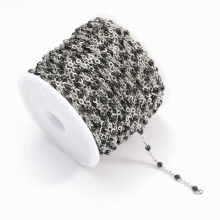 10Meters/Roll Stainless Steel Bead Chain Roll Cable Enamel Necklace Ball Chain for Jewelry Making Components DIY