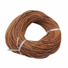 100m Cowhide Leather Cord Leather Jewelry Cord Peru, Size: about 2mm in Diameter, 100m/Bundle