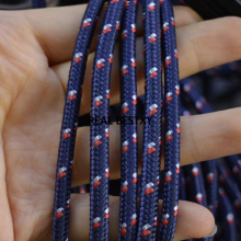D050 5m/lot approx 5mm navy Nylon Cord Rope Camping Wrap Cord Rope for Bracelets making nylon cords rope bracelets making diy
