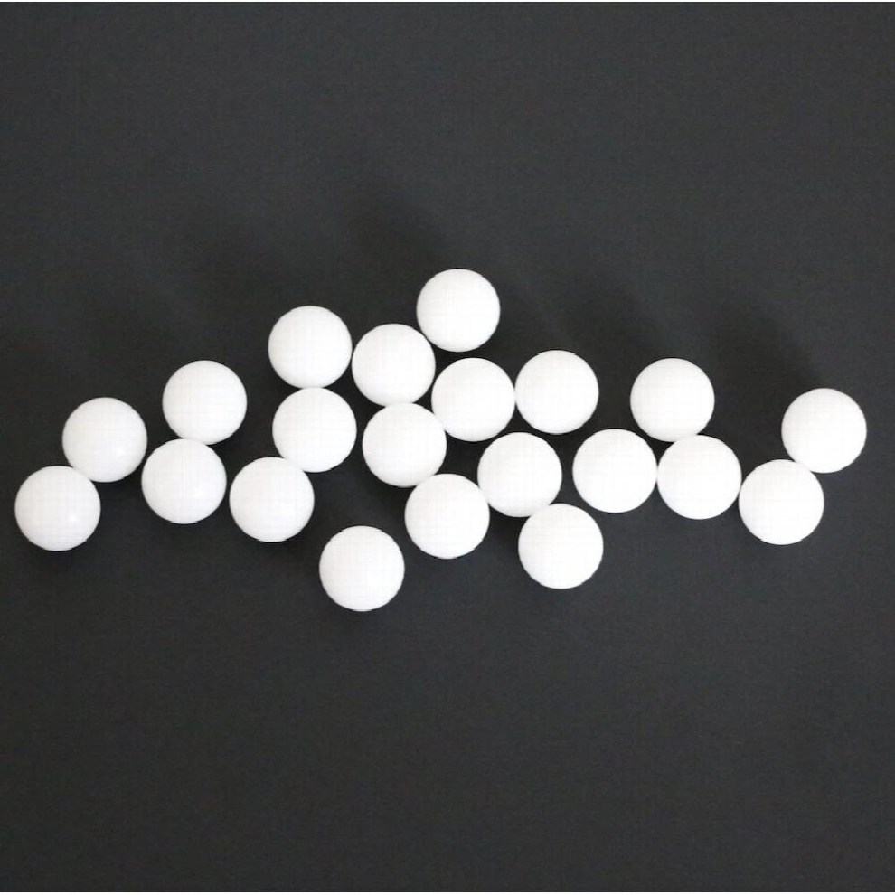 10Mm 100Pcs Solid Delrin ( Pom ) Plastic Balls For Valve Components, Bearings, Gas/Water Application 885673736711