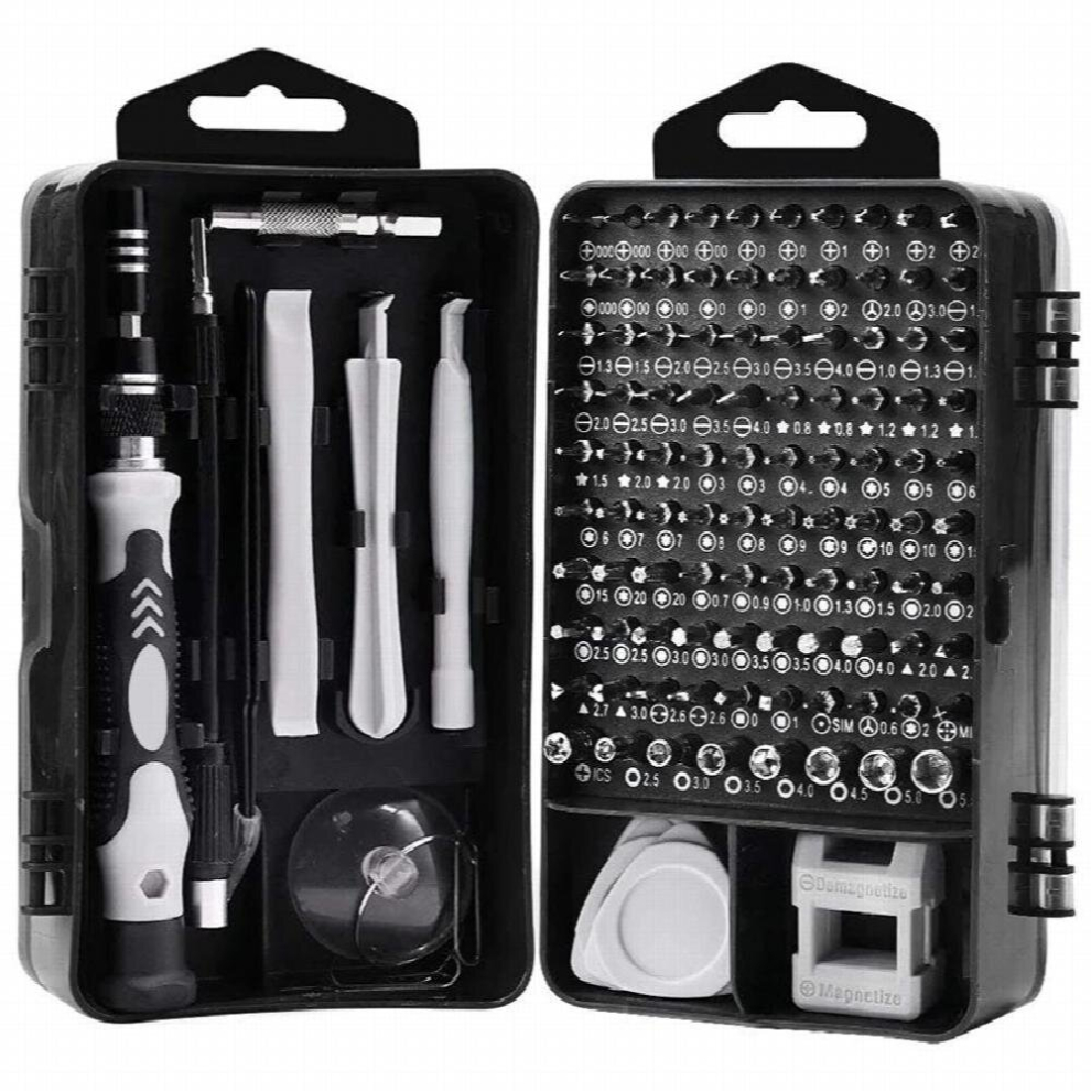 120 In 1 Precision Screwdrivers Set Mini Screwdriver Kit Set Electronices Diy Repair Tools Kit For Phone Laptop Watch 885673738302