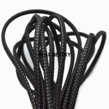 2m/lot approx: 6*5mm flat Braided Leather Rope Bracelet String Cord for DIY Jewelry Making Accessories Craft