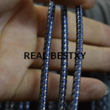 5m/lot 3.1mm steel wire/nylon rope braided nylon cords for bracelets making necklace DIY nylon rope