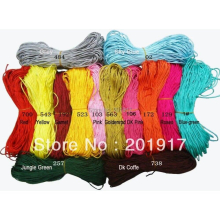 2mm Braid Nylon cord +DIY Jewelry Macramec Rope Bracelet Beading Cords Necklace Accessories 90m=90m *1roll/Color/Lot