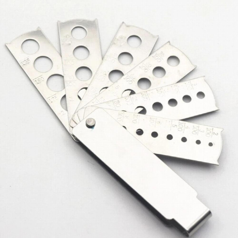 Measuring Tools Scalloped Jewel Caliper Diamond Gem Gauge Stone Measuring Tool 885667915849
