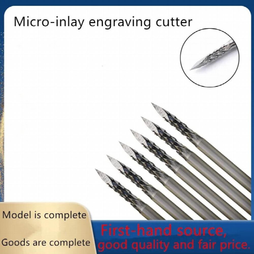 1Pcs 2.35Mm Shank Tungsten Carbide Milling Cutter Steel Engraving Burrs Drill Bit 885667918871