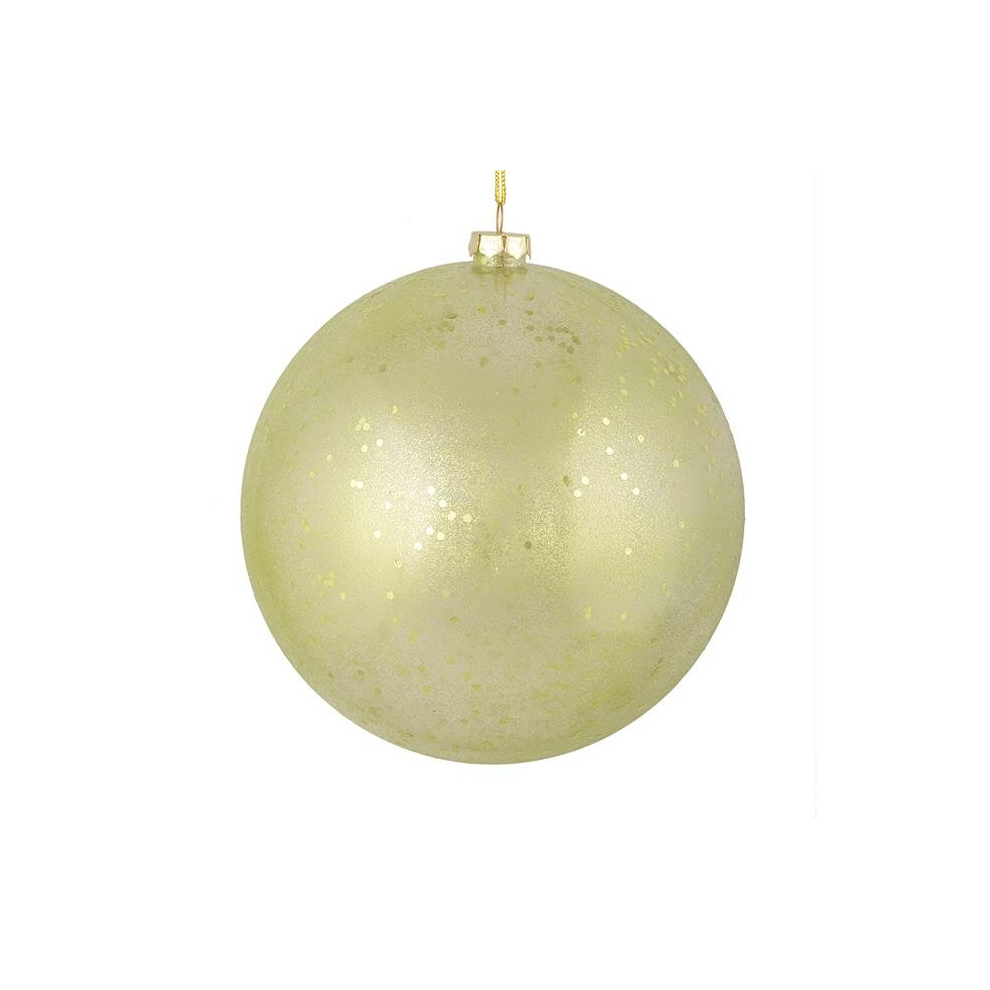 4.75 in. Celadon Glitter Clear Ball Ornament  4 per Bag-image-OPC-PCT5FB2-NEW
