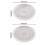 Patterned Round Coaster Epoxy Resin Mold Cup Mat Mug Pad Silicone Mold 7