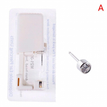 2Pcs Disposable Sterile Unit Ear Nose Stud Piercing Gun Piercer Tool Machine Kit