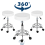 Adjustable Salon Stool PU Leather Swivel Chair Massage Chairs 2
